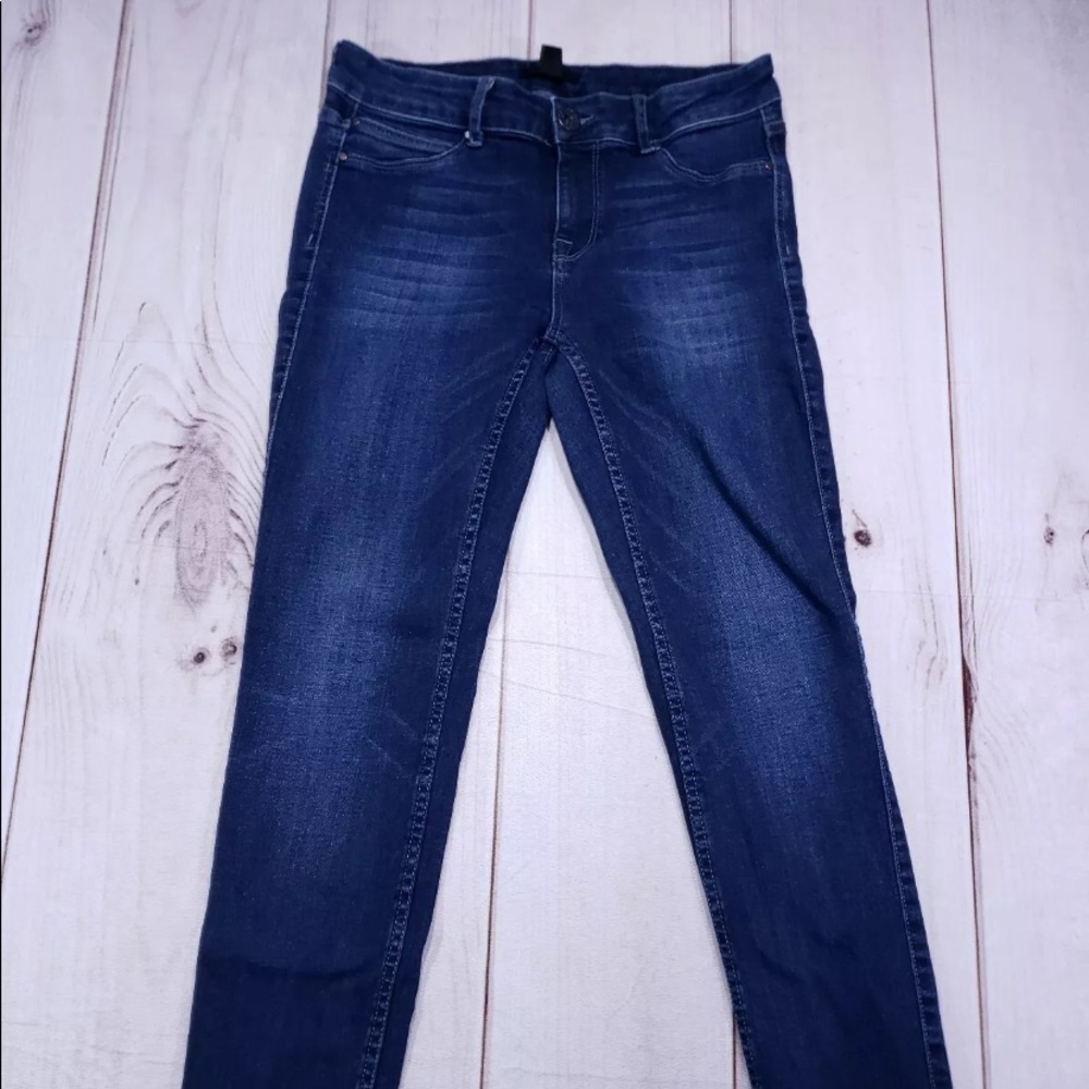 Navy Blue Skinny Jeans